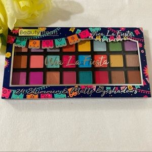 ❤️‍🔥 BeautyTreats Viva La Fiesta 24 Colorful Eyeshadow